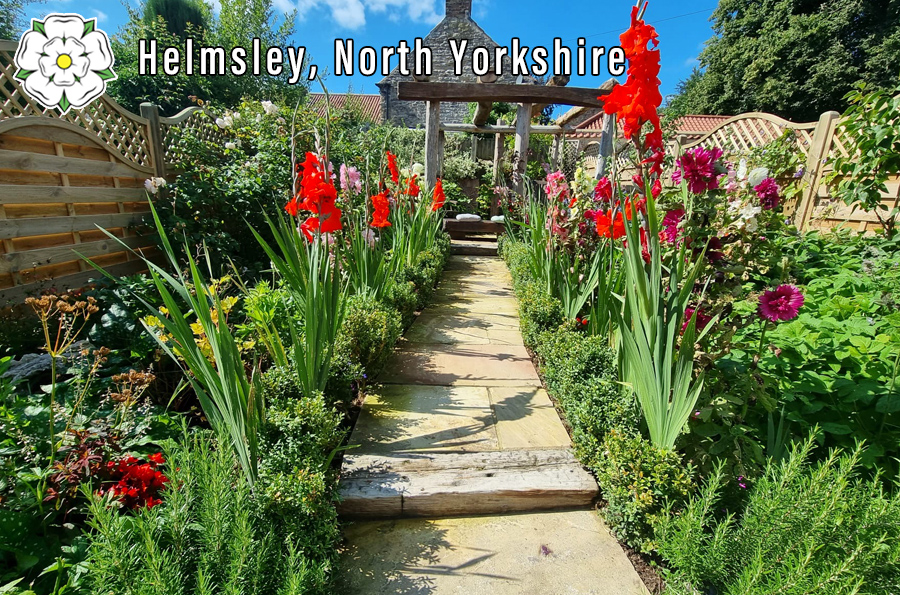 Full garden landscaping in Helmsley