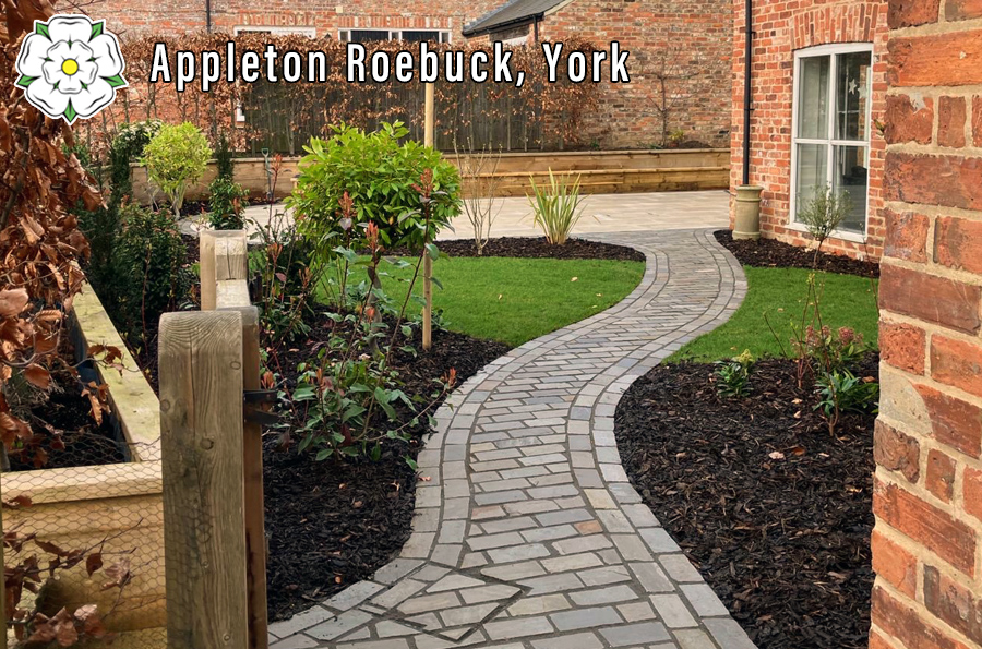Full garden landscaping in Appleton Roebuck